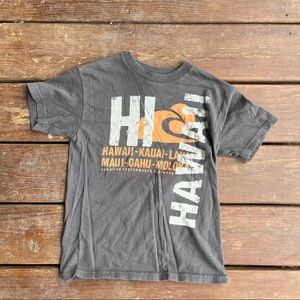 hawaii t shirt size youth medium